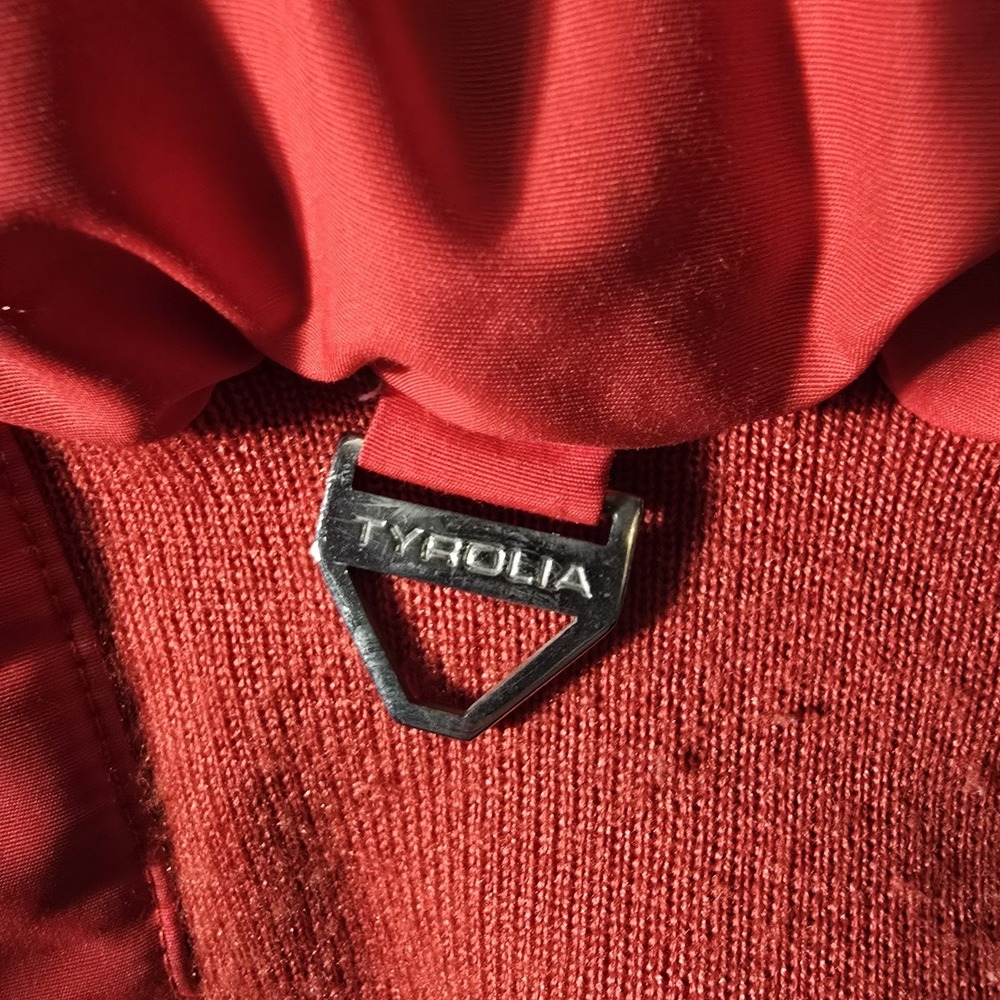 Vintage Tyrolia By Head Jacket Mens Reverse  Red Black White Ski Puffer 80s  Lg‎ - Picture 5 of 8